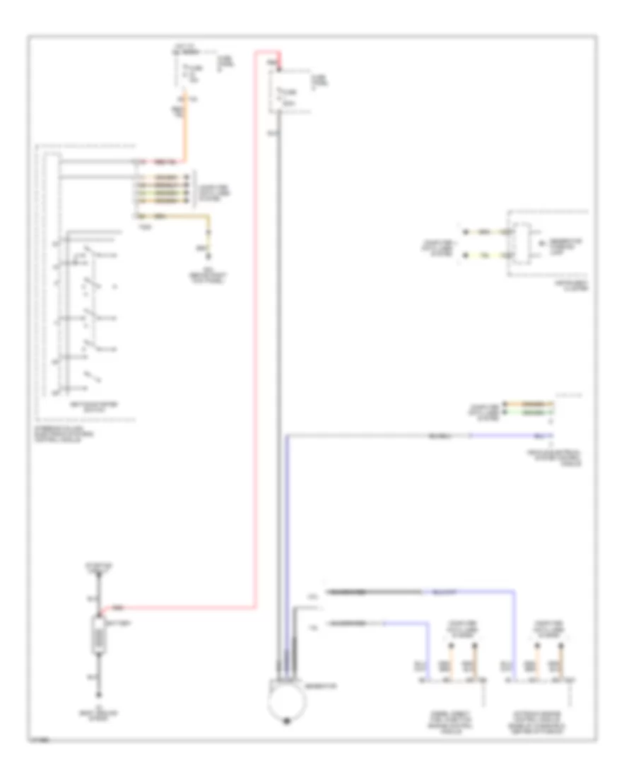 1 9L Turbo Diesel Charging Wiring Diagram Late Production for Volkswagen Jetta GLI 2005