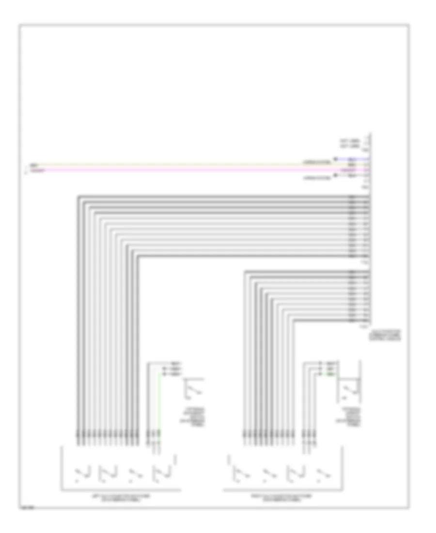 Steering Wheel Control Switch Wiring Diagram Late Production 2 of 2 for Volkswagen Jetta GLI 2005