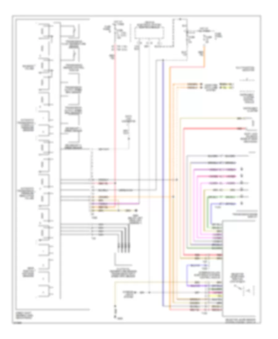 Transmission Wiring Diagram Direct Shift Automatic Transmission for Volkswagen Jetta GLI 2005