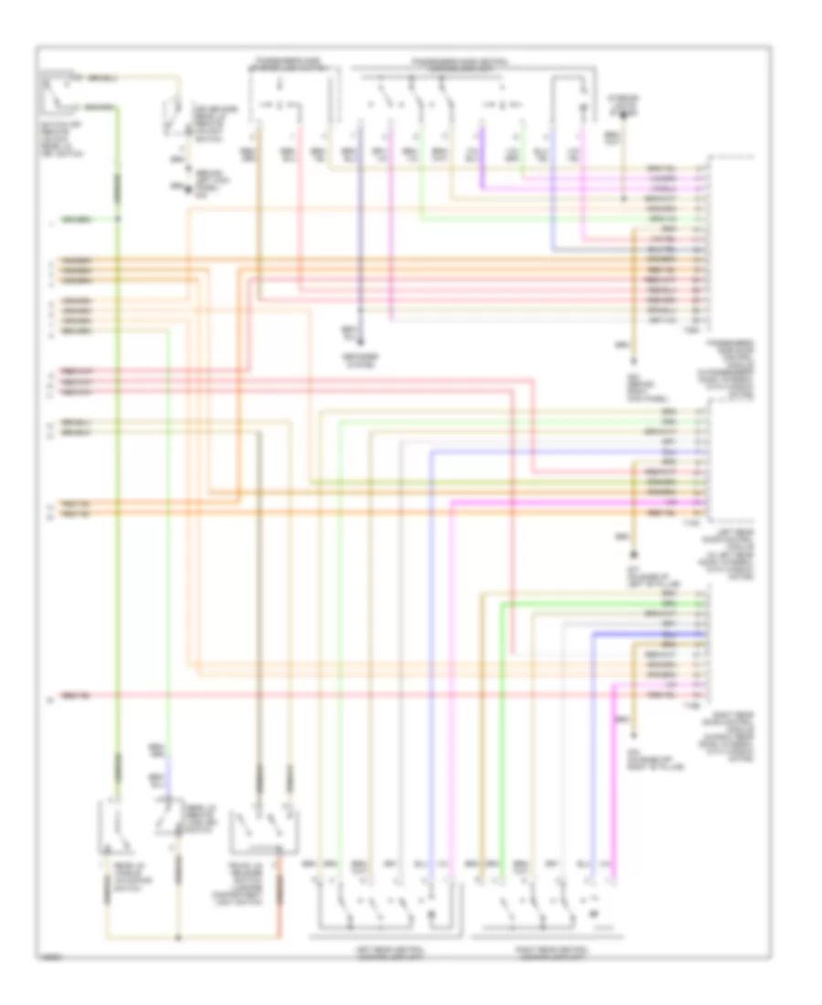 Anti theft Wiring Diagram Early Production Wagon 2 of 2 for Volkswagen Jetta GLI 2005