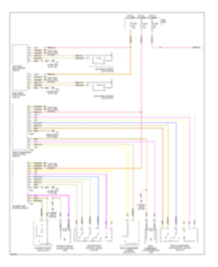 Anti theft Wiring Diagram Late Production 1 of 2 for Volkswagen Jetta GLI 2005