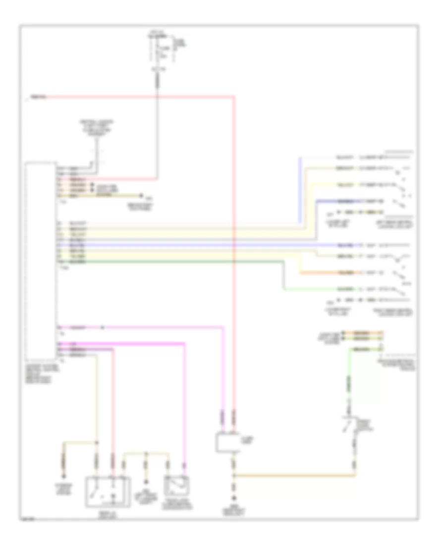 Anti theft Wiring Diagram Late Production 2 of 2 for Volkswagen Jetta GLI 2005