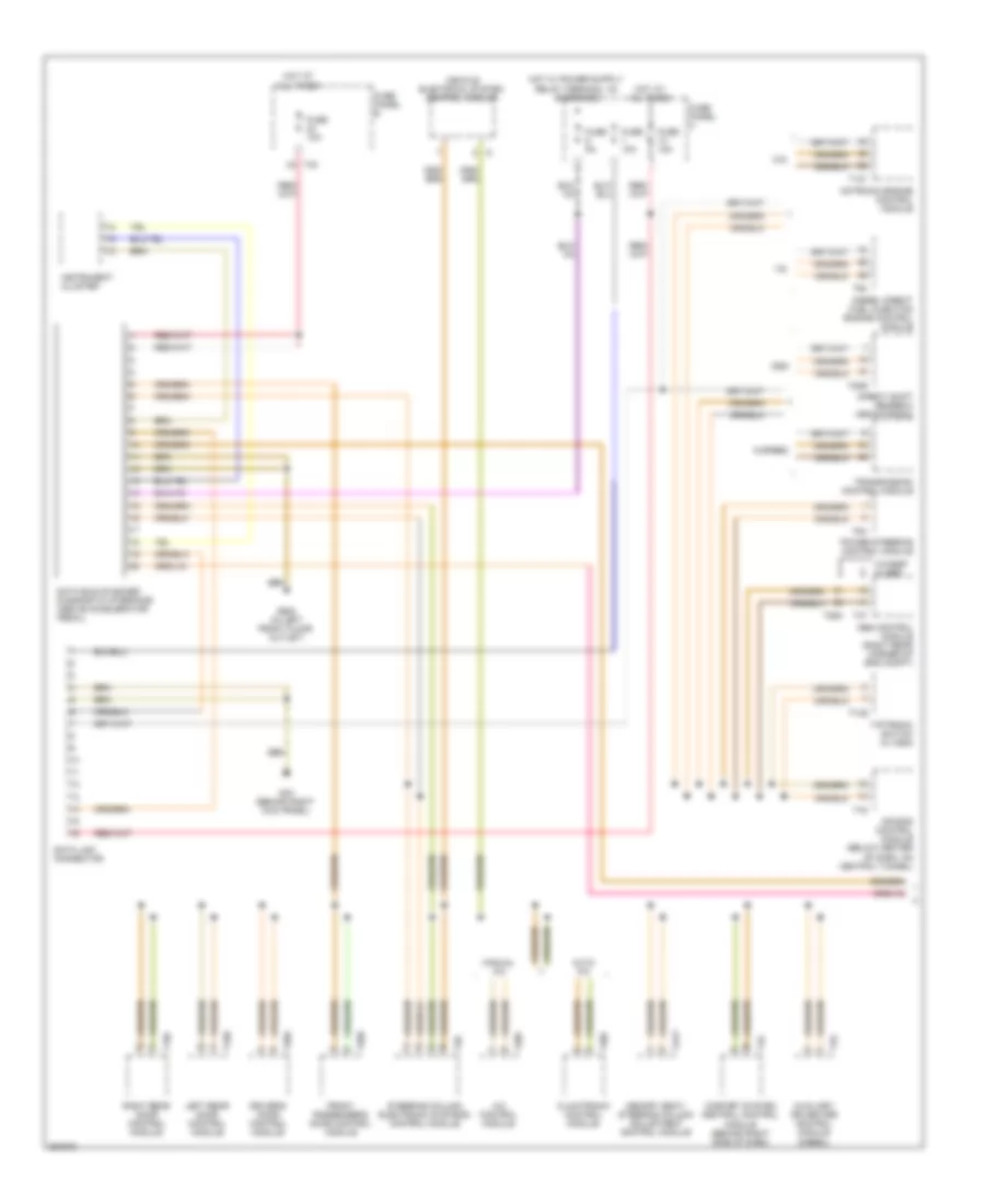 Computer Data Lines Wiring Diagram Late Production 1 of 2 for Volkswagen Jetta GLI 2005