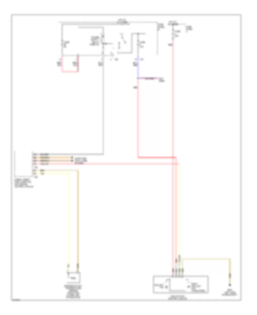 1 9L Turbo Diesel Cooling Fan Wiring Diagram Late Production for Volkswagen Jetta GLI 2005