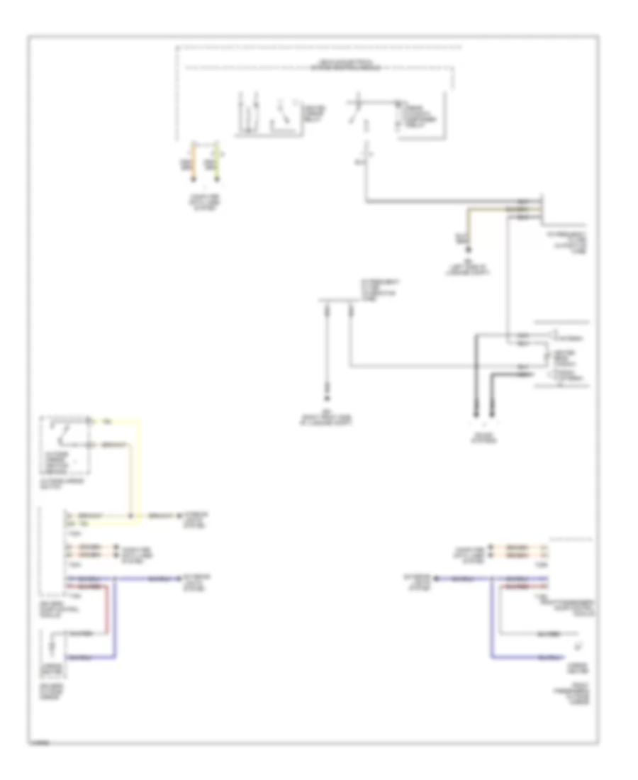 Rear Defogger  Heated Mirrors Wiring Diagram Late Production for Volkswagen Jetta GLI 2005