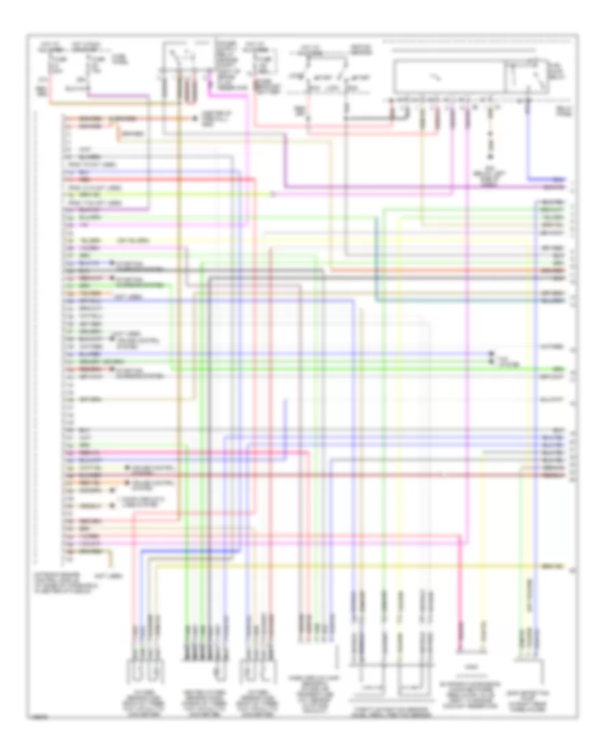 2 0L Engine Performance Wiring Diagram Engine Code BBW 1 of 3 for Volkswagen Jetta GLI 2005