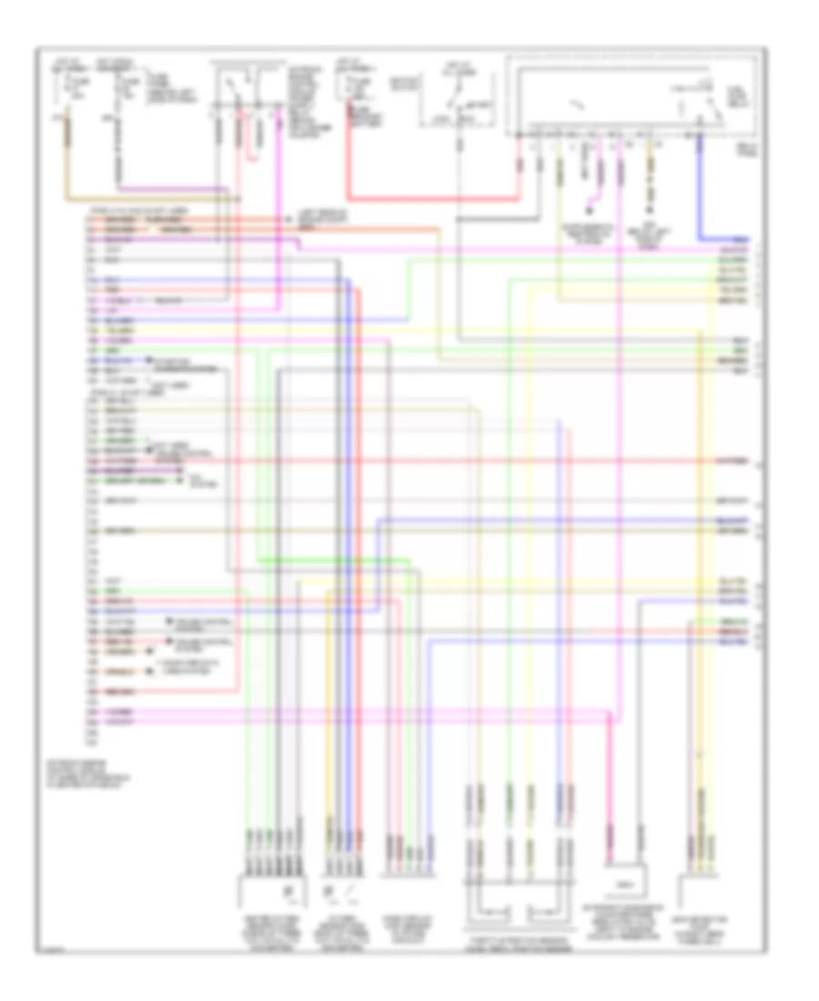 2 0L Engine Performance Wiring Diagram Engine Code BEV 1 of 3 for Volkswagen Jetta GLI 2005