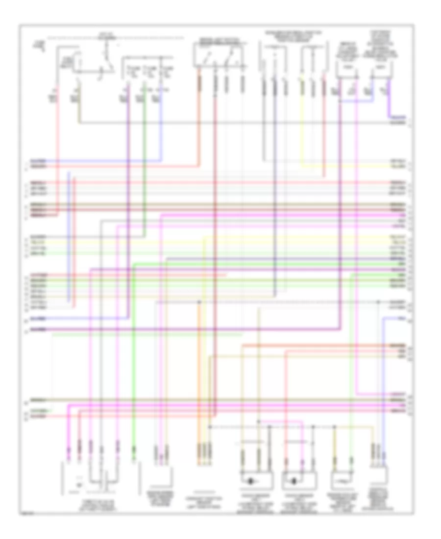 2 5L Engine Performance Wiring Diagram Engine Code BGP 4 of 5 for Volkswagen Jetta GLI 2005