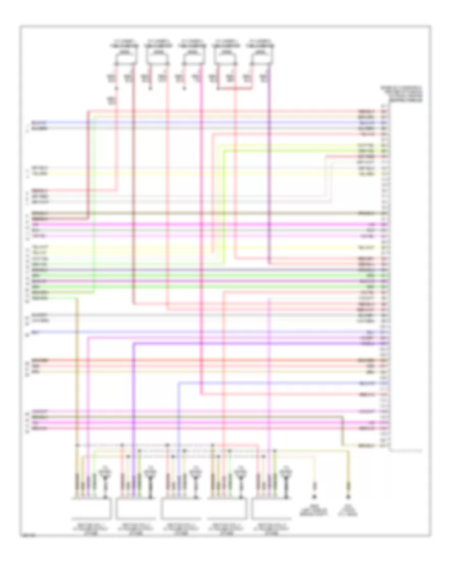 2 5L Engine Performance Wiring Diagram Engine Code BGP 5 of 5 for Volkswagen Jetta GLI 2005