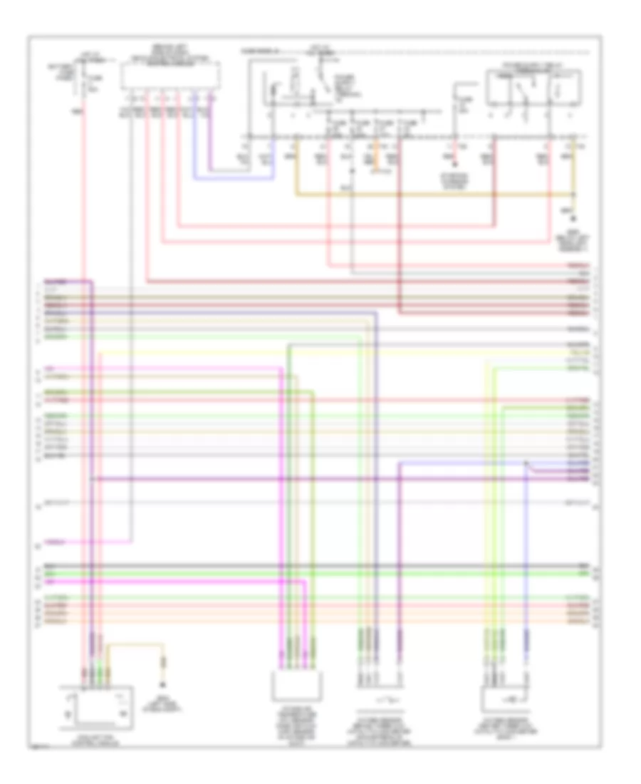 2 5L Engine Performance Wiring Diagram Engine Code BGQ 2 of 5 for Volkswagen Jetta GLI 2005