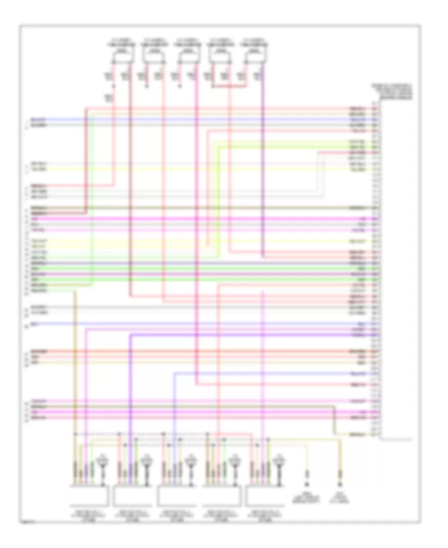 2 5L Engine Performance Wiring Diagram Engine Code BGQ 5 of 5 for Volkswagen Jetta GLI 2005