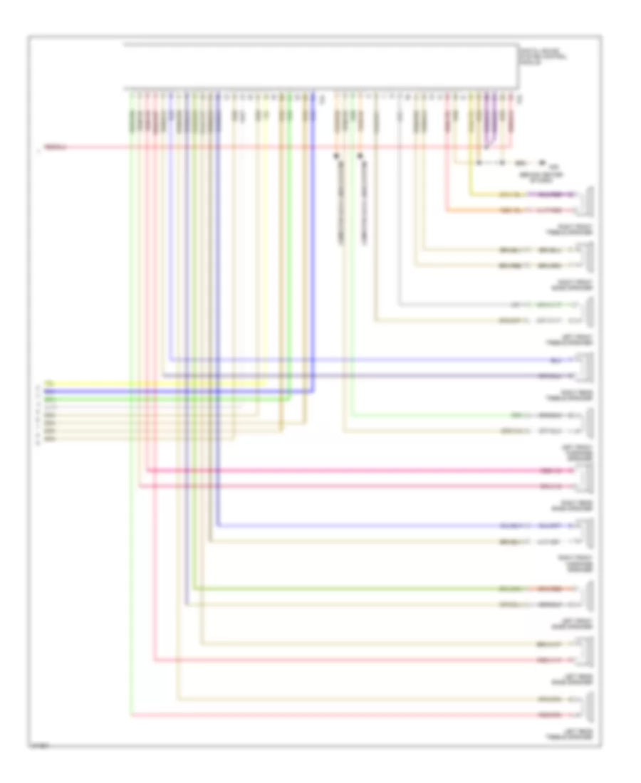 Navigation Wiring Diagram 2 of 2 for Volkswagen Jetta GLI 2005