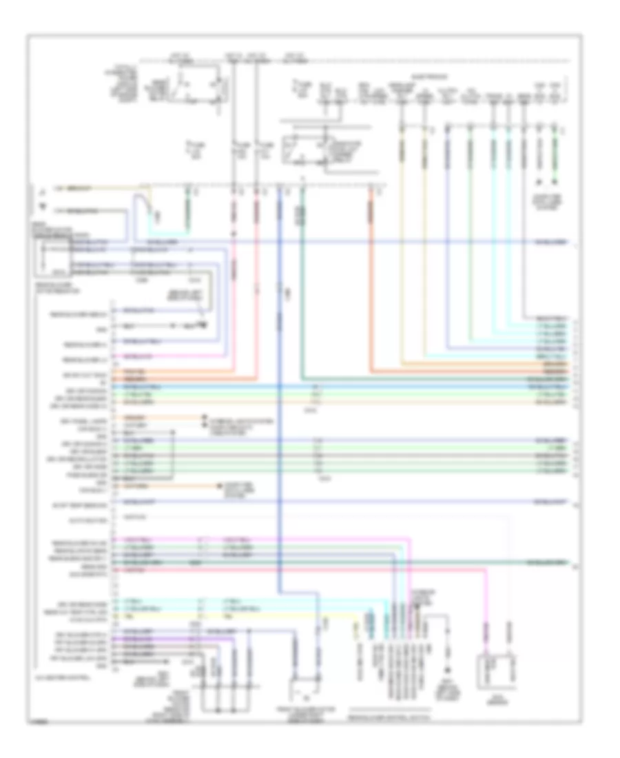 Manual A C Wiring Diagram with 3 Zone 1 of 2 for Volkswagen Routan S 2014