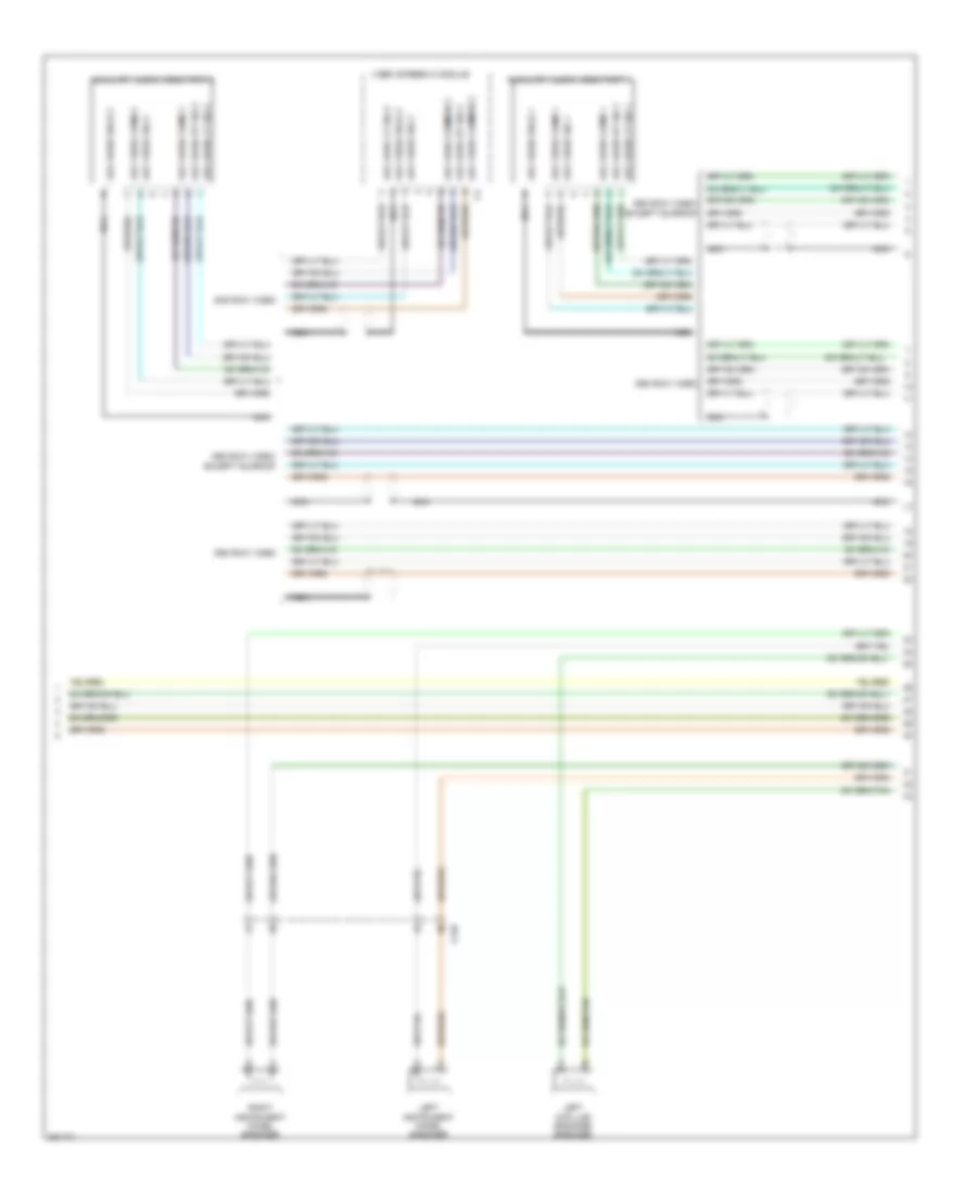 Radio Wiring Diagram, Premium (4 of 5) for Volkswagen Routan S 2014