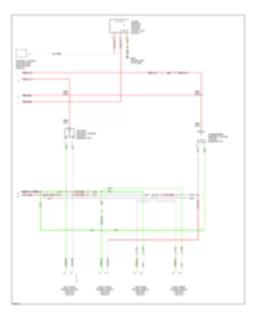 Anti-theft Wiring Diagram (2 of 2) for Volkswagen Golf III LE 1994