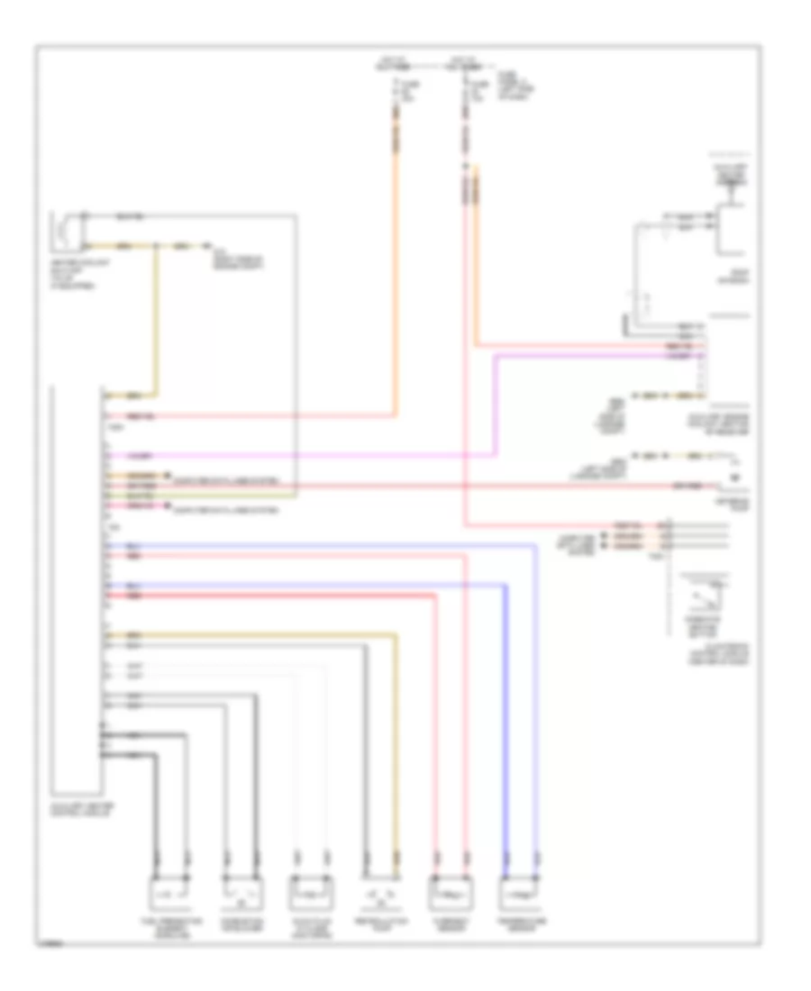 Auxiliary Heater Wiring Diagram, Automatic AC for Volkswagen Jetta SEL 2012