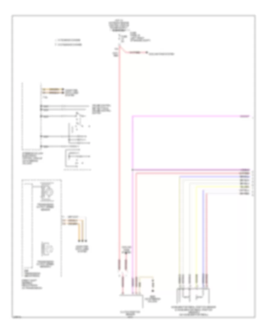 2.0L Turbo, Cruise Control Wiring Diagram (1 of 2) for Volkswagen Jetta SEL 2012