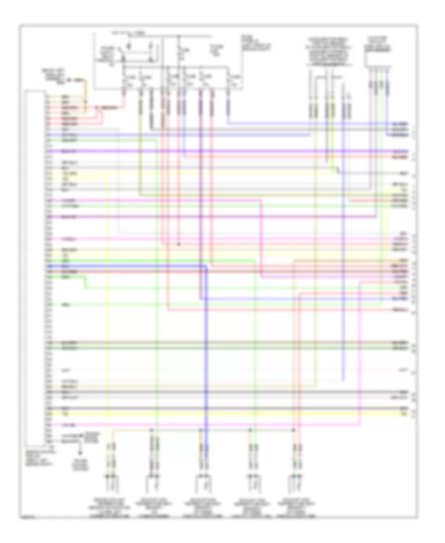 2.0L Turbo Diesel, Engine Performance Wiring Diagram (1 of 6) for Volkswagen Jetta SEL 2012