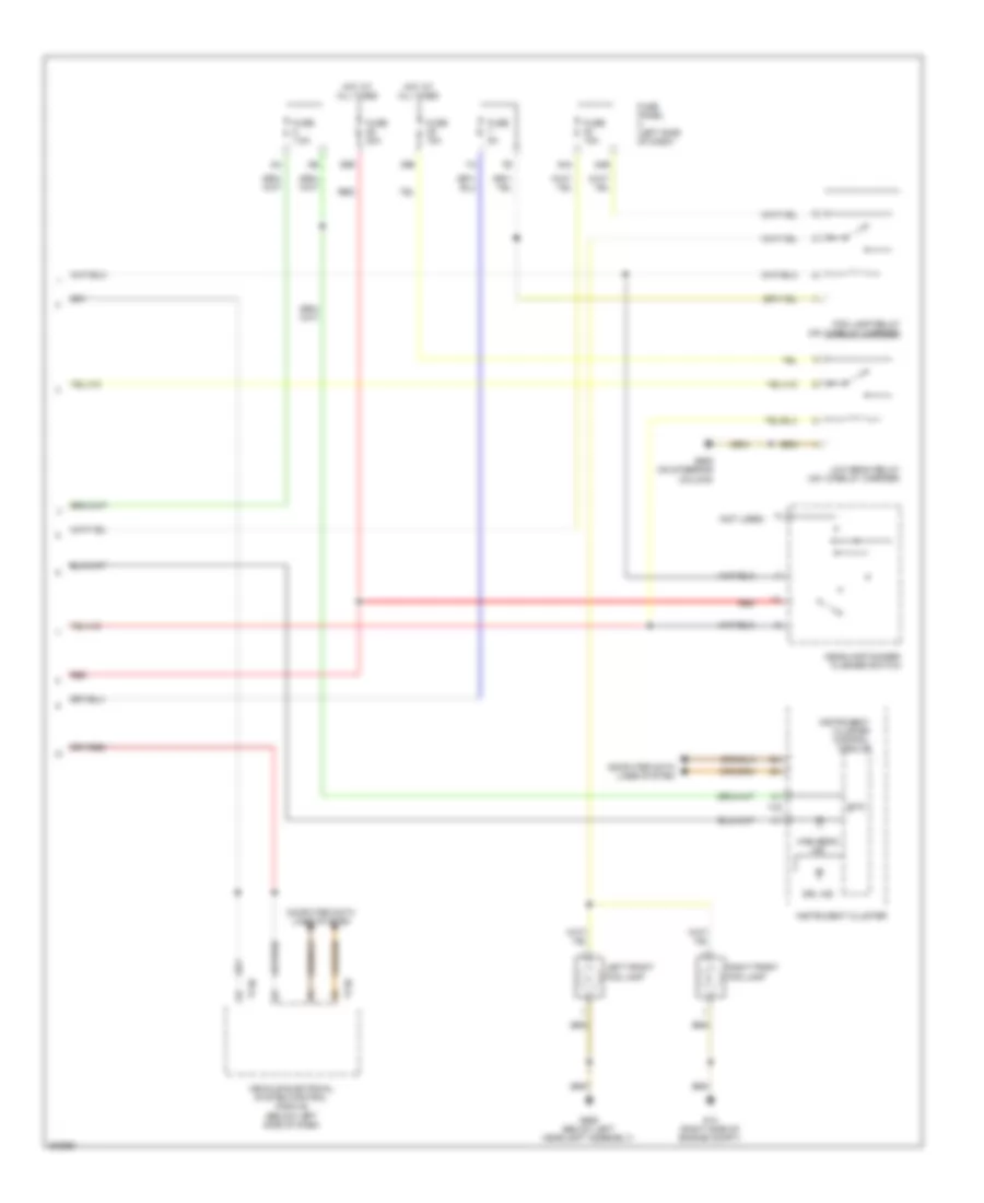 Headlights Wiring Diagram with Low Equipment 2 of 2 for Volkswagen Jetta SEL 2012