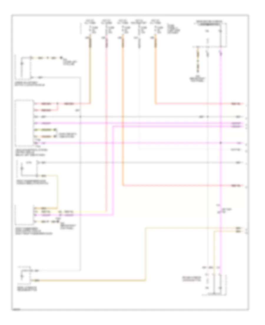 Instrument Illumination Wiring Diagram, with Low Equipment (1 of 3) for Volkswagen Jetta SEL 2012