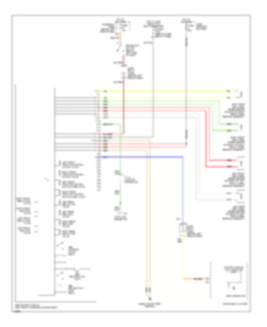 Anti lock Brake Wiring Diagrams for Volkswagen EuroVan GLS 2000