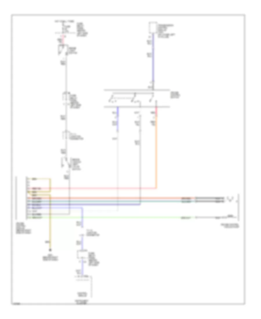 Cruise Control Wiring Diagram for Volkswagen EuroVan GLS 2000