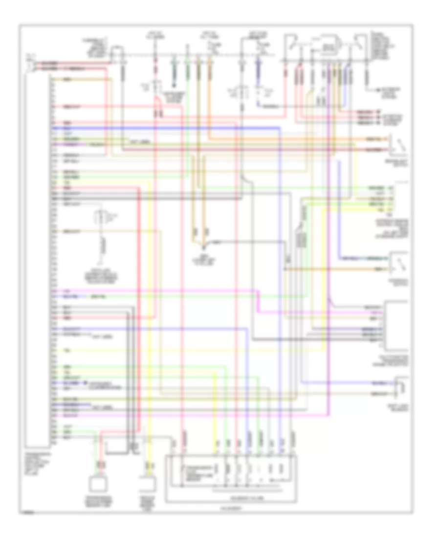 A T Wiring Diagram for Volkswagen EuroVan GLS 2000