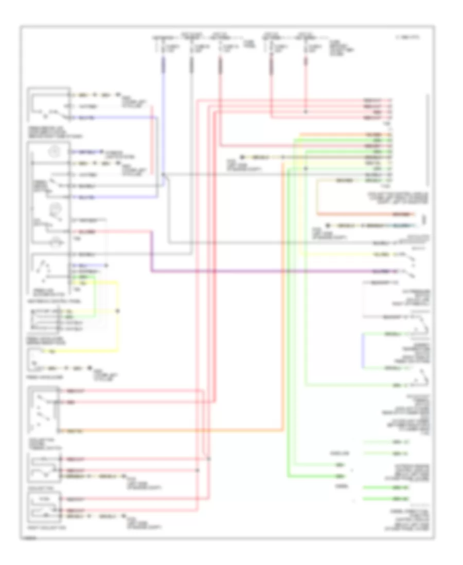 Air Conditioning Wiring Diagrams for Volkswagen New Beetle 1998