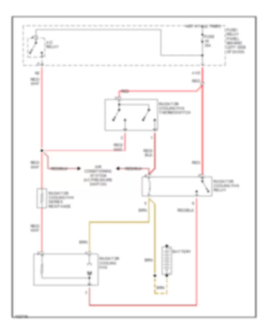 1 6L Turbo Diesel Cooling Fan Wiring Diagram for Volkswagen Jetta GLI 1991