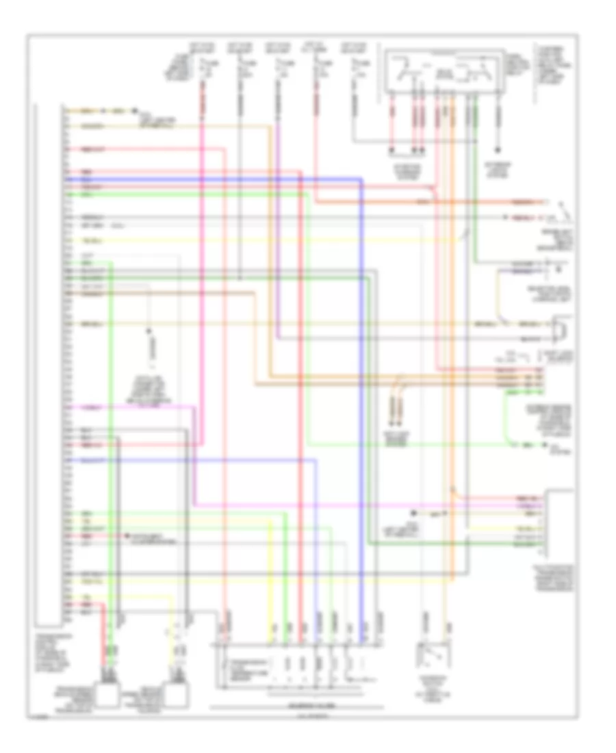 2 0L A T Wiring Diagram for Volkswagen GTI GLX 2000