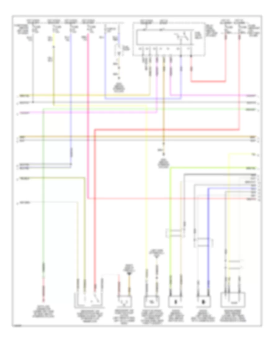 2 0L Engine Performance Wiring Diagrams 2 of 3 for Volkswagen New Beetle GLS 2000