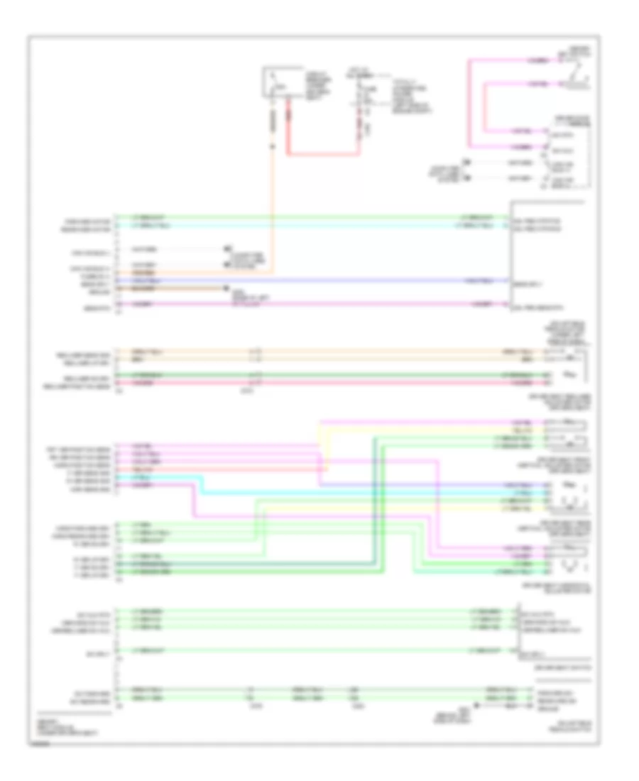 Memory Systems Wiring Diagram for Volkswagen Routan SEL Premium 2014