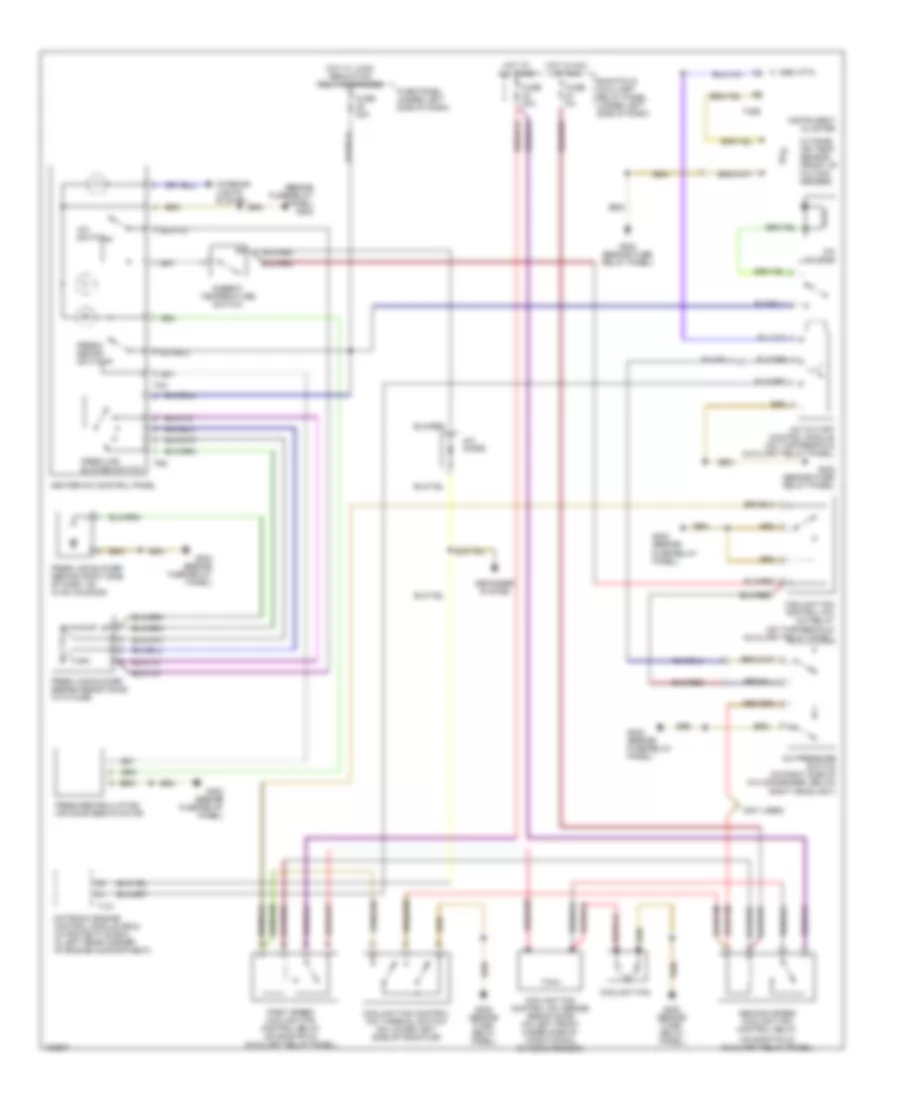 1 8L Turbo Manual A C Wiring Diagram for Volkswagen Passat GLS 4Motion 2000