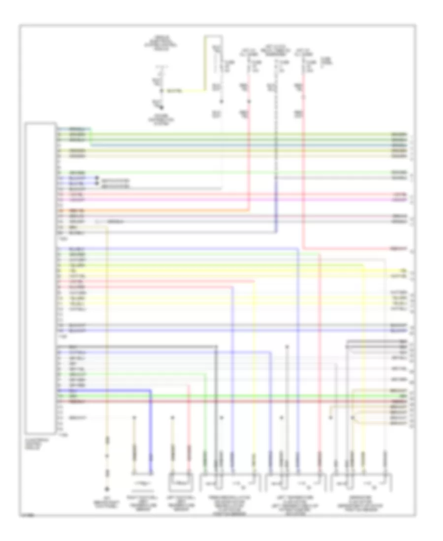 Automatic AC Wiring Diagram, Late Production (1 of 3) for Volkswagen Jetta Value Edition 2005