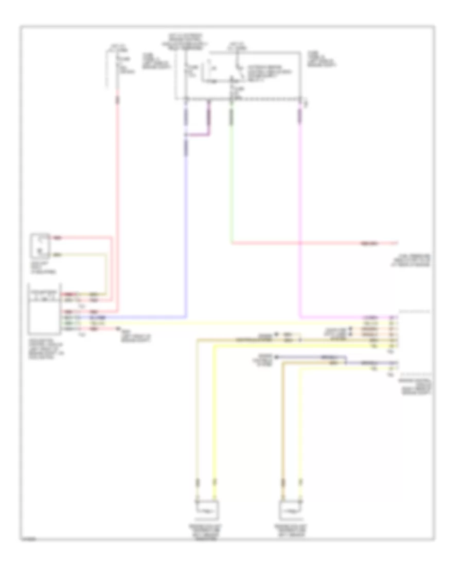 Manual A C Wiring Diagram 2 of 2 for Volkswagen Tiguan S 2009