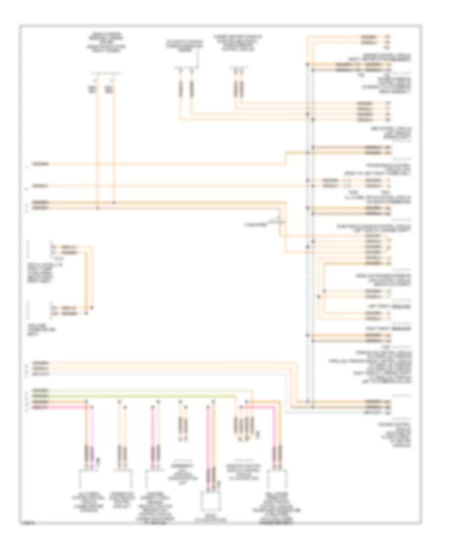 Computer Data Lines Wiring Diagram (2 of 2) for Volkswagen Tiguan R-Line 2014