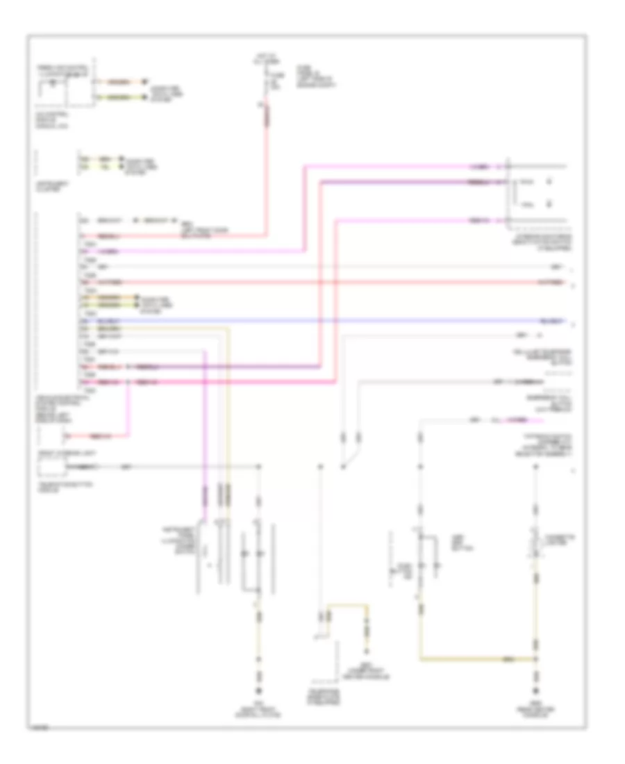 Instrument Illumination Wiring Diagram 1 of 4 for Volkswagen Tiguan R Line 2014