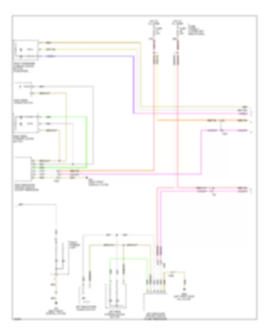Instrument Illumination Wiring Diagram (3 of 4) for Volkswagen Tiguan R-Line 2014