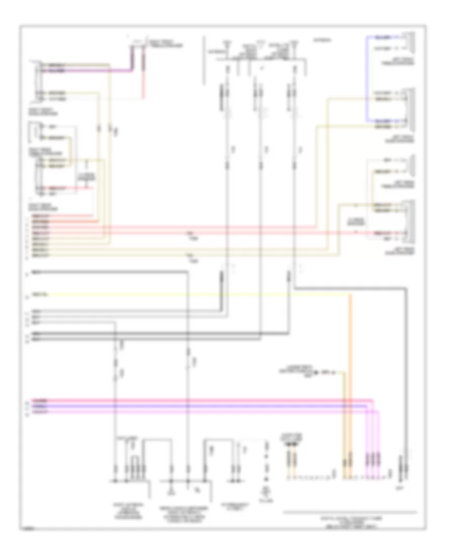 Radio Wiring Diagram without Navigation with RCD 310 2 of 2 for Volkswagen Tiguan R Line 2014