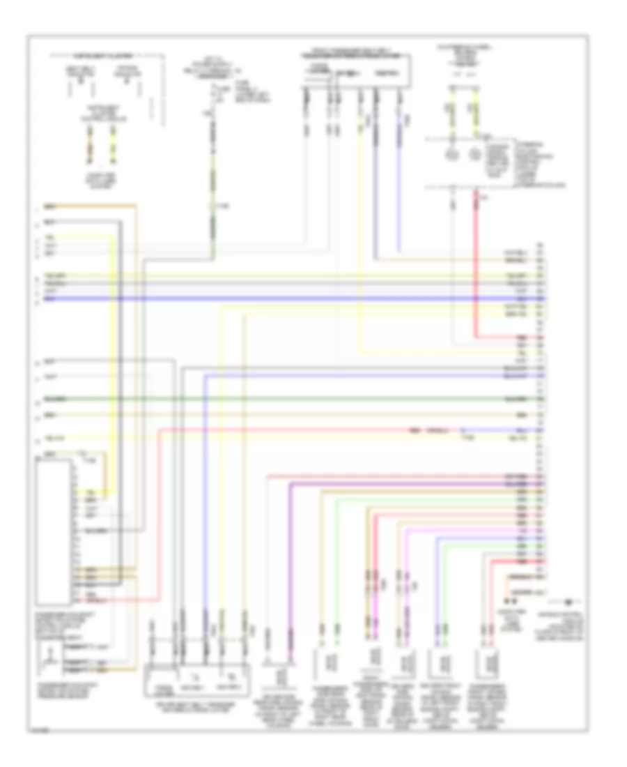 Supplemental Restraints Wiring Diagram 3 of 3 for Volkswagen Tiguan R Line 2014