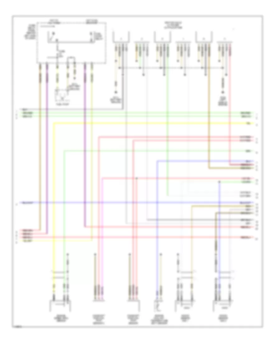 2.8L, Engine Performance Wiring Diagrams (2 of 3) for Volkswagen EuroVan MV 2001