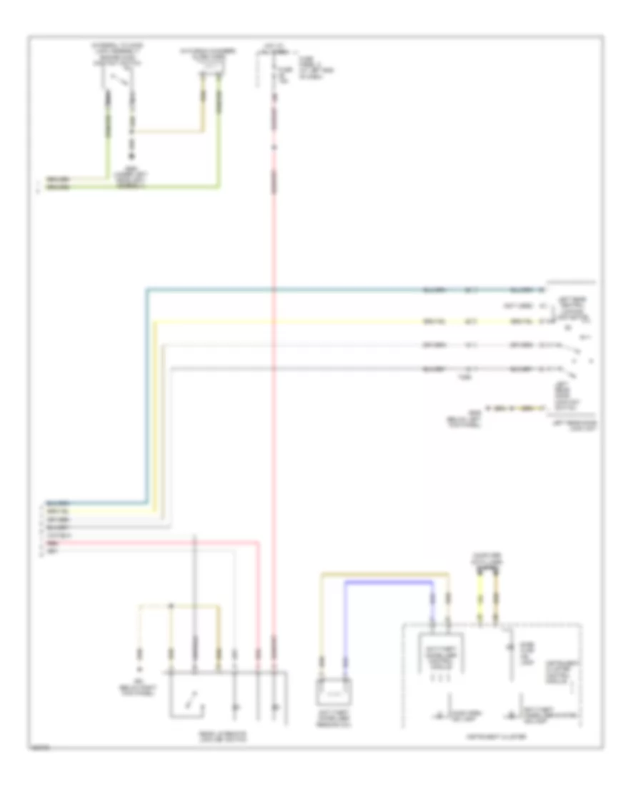 Forced Entry Wiring Diagram (3 of 3) for Volkswagen Passat 3.6 SEL 2012