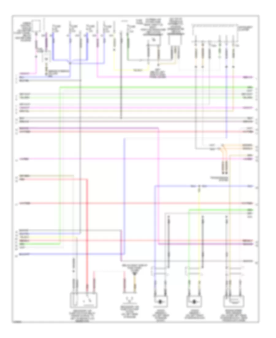 2 0L Engine Performance Wiring Diagram Except Convertible 2 of 3 for Volkswagen New Beetle GL 2005