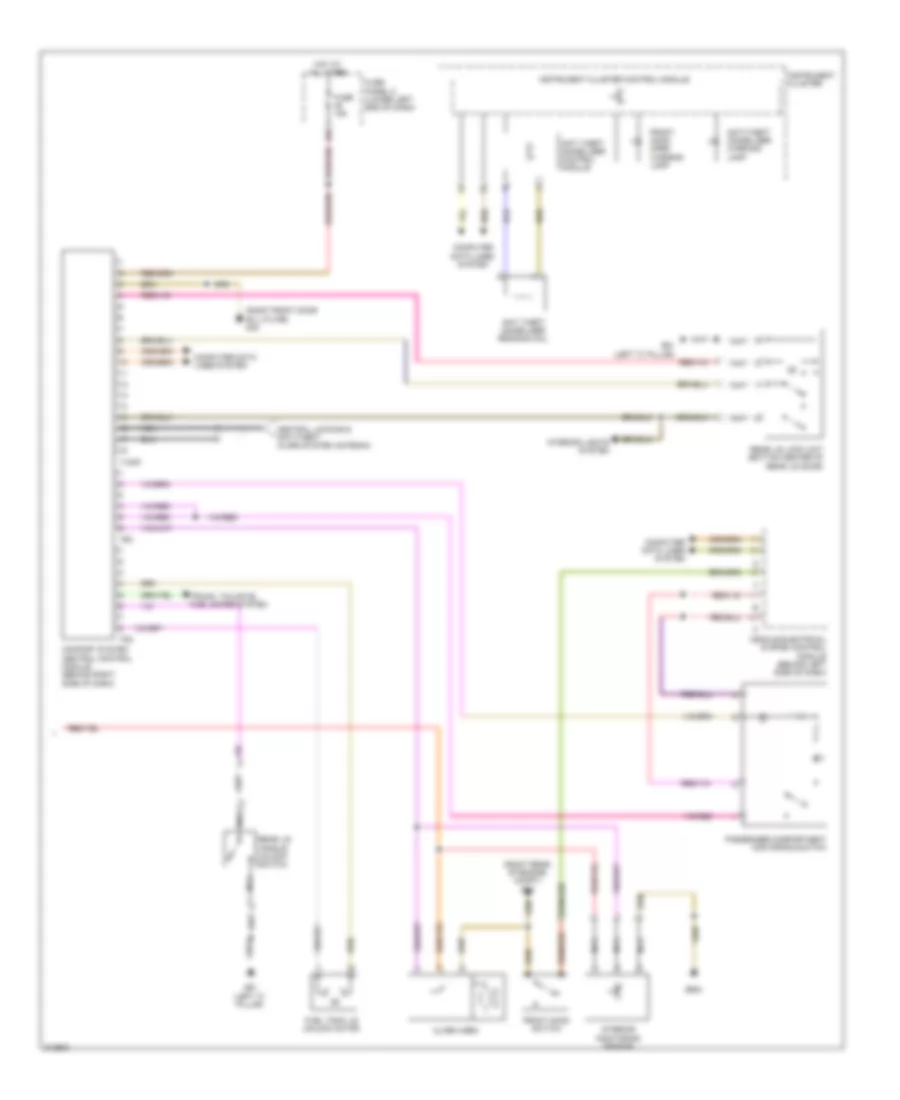 Anti-theft Wiring Diagram, Early Production (3 of 3) for Volkswagen Tiguan SE 2009