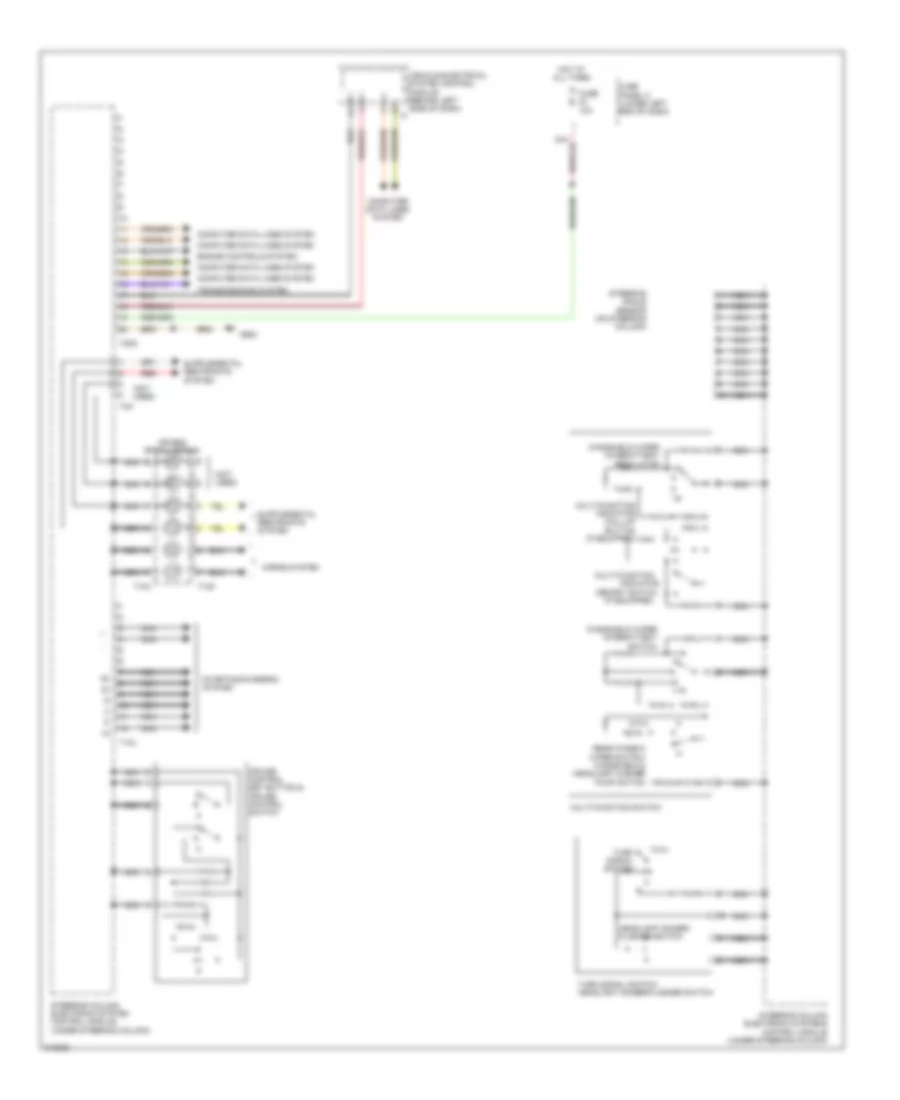 Steering Column Electronic Systems Control Module Wiring Diagram for Volkswagen Tiguan SE 2009