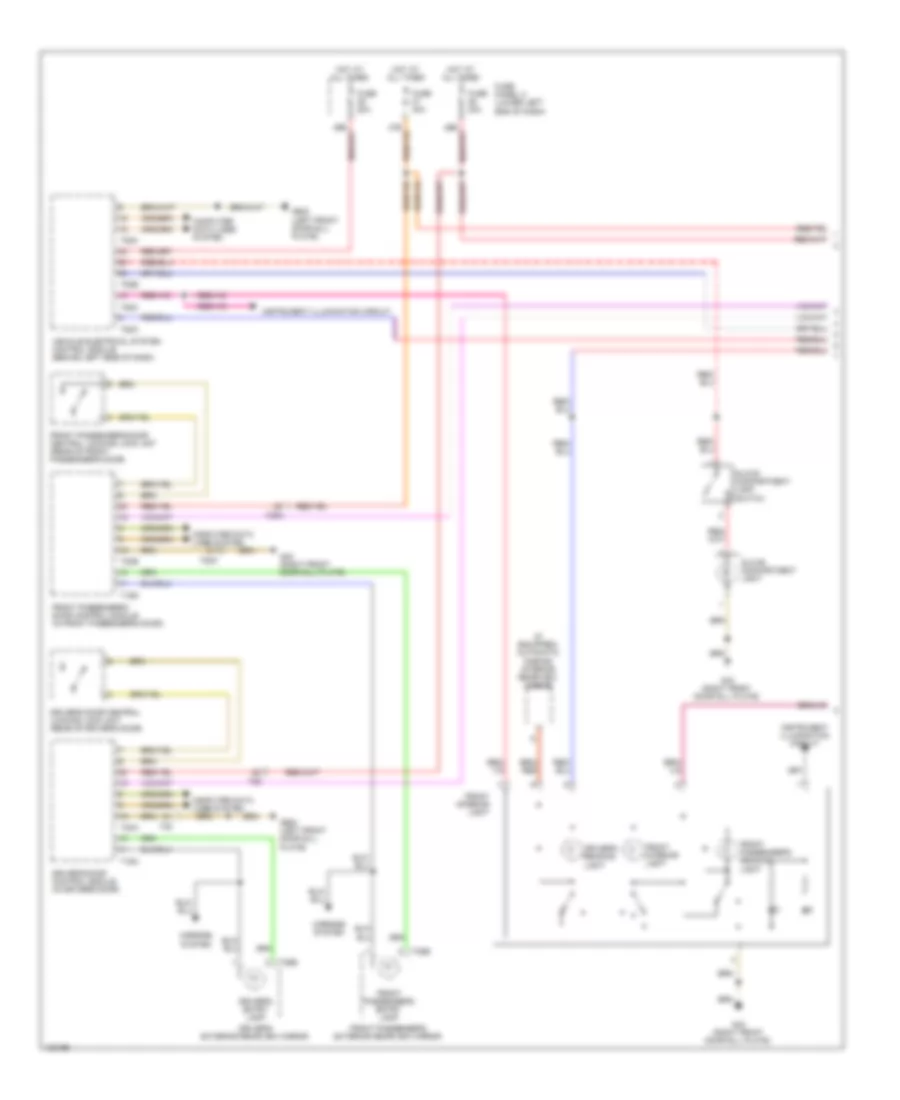 Courtesy Lamps Wiring Diagram 1 of 2 for Volkswagen Tiguan S 2014