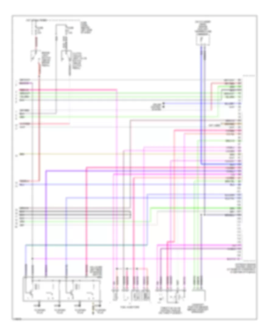 2 0L Engine Performance Wiring Diagrams Late Production 3 of 3 for Volkswagen Jetta GL 2001