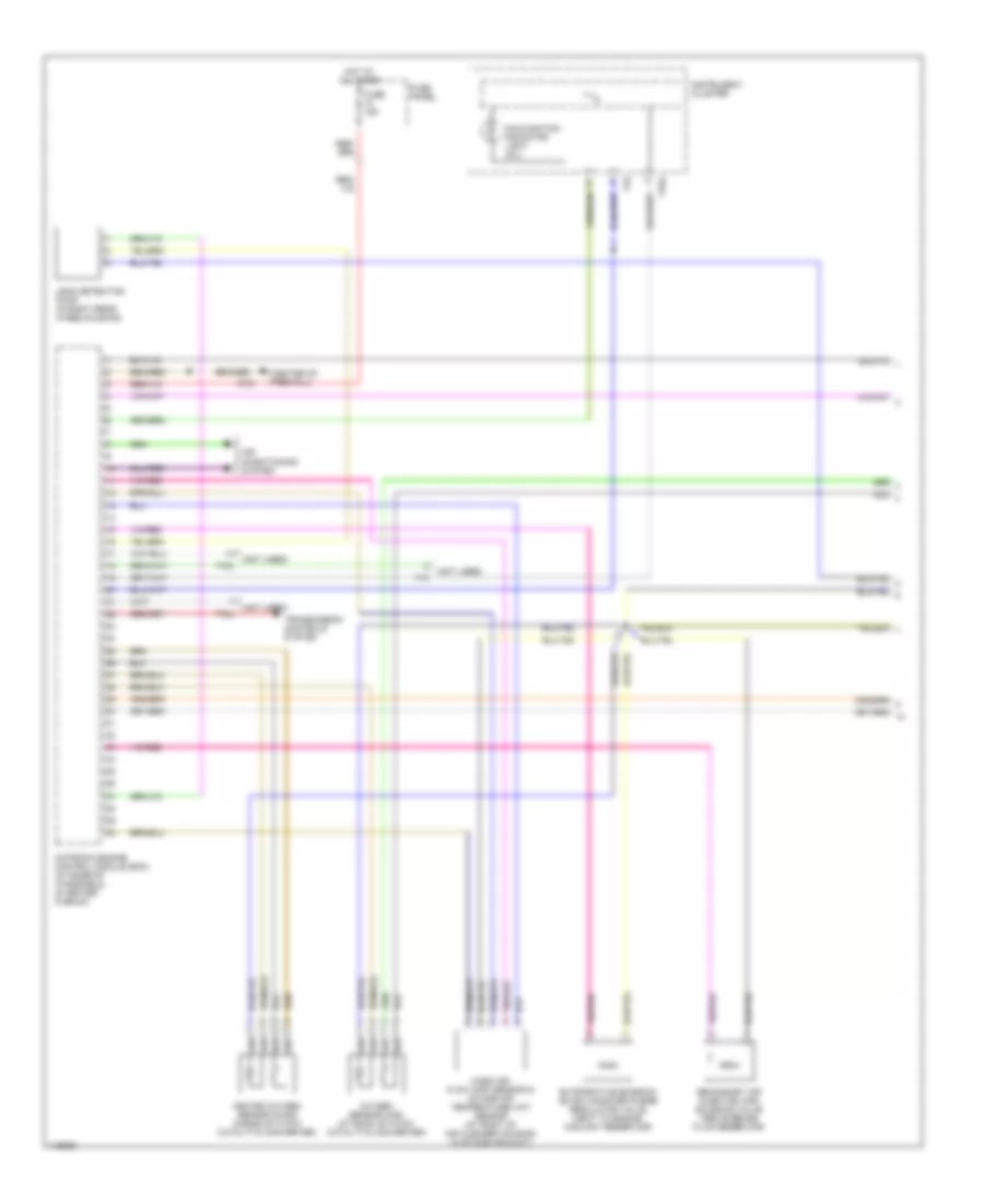 2 0L Engine Performance Wiring Diagrams Early Production 1 of 3 for Volkswagen Jetta GLS 2001