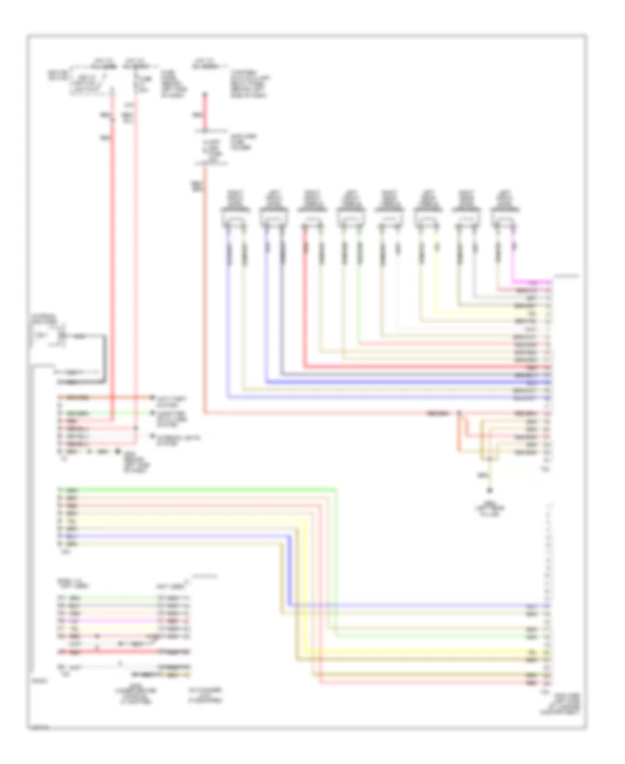 Radio Wiring Diagrams Early Production with Monsoon Radio for Volkswagen Passat GLS 2001