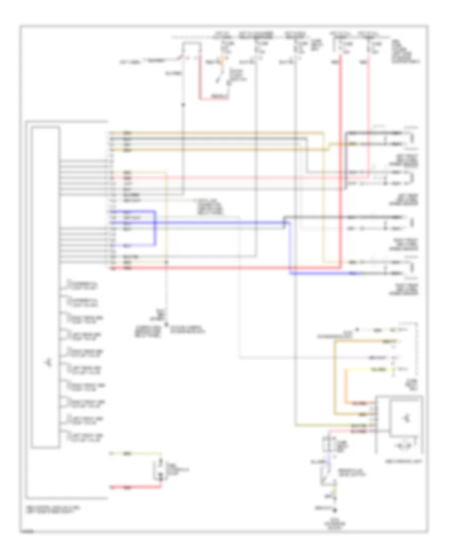 Anti lock Brake Wiring Diagrams for Volkswagen GTI 1996